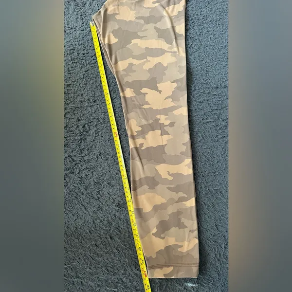 Lululemon Align Leggings Women's 6 Brown Camo High Rise Yoga Pants Athleisure - Image 9