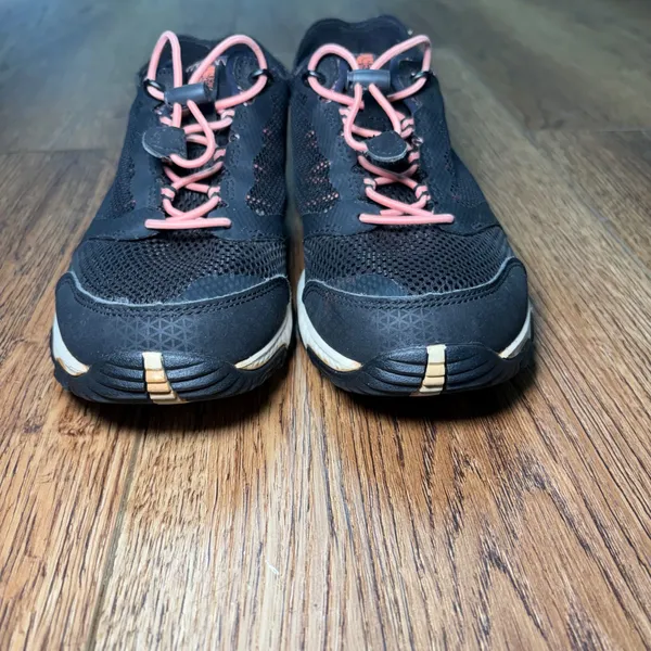 The North Face Womens Sz 8 Litewave Amphibious II Trail Running Shoes Black Pink - Image 4