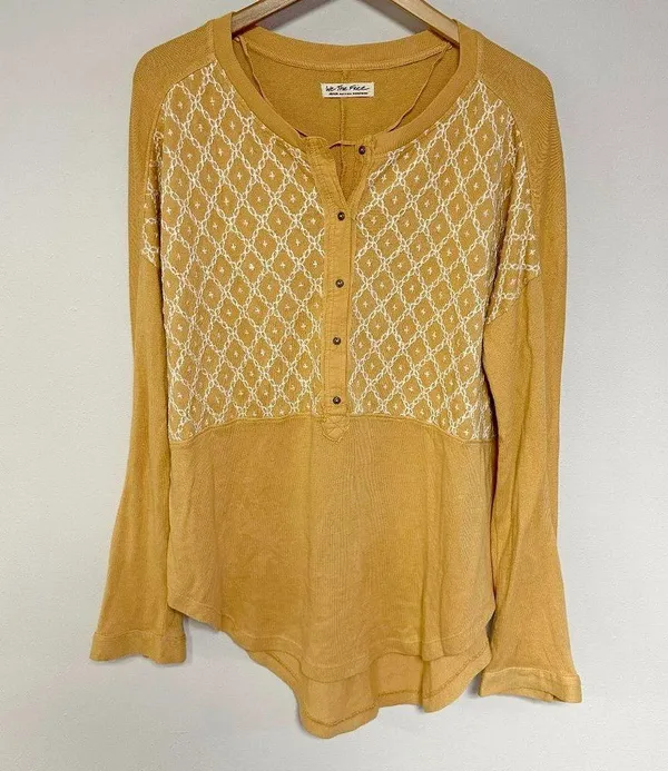 We The Free Boho Spirit Henley - Image 4