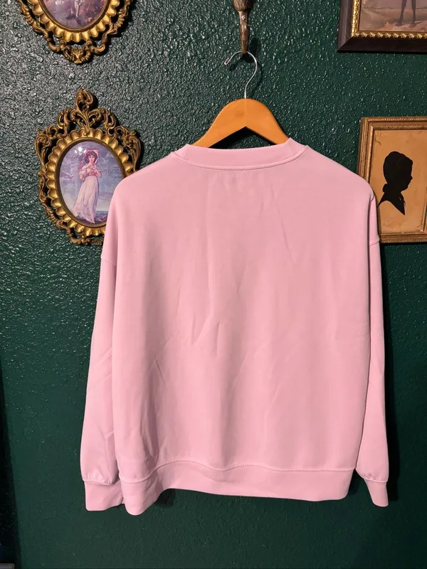 Lululemon Softstreme Crewneck Oversized Pullover Sz Large Pink Organza - Image 2
