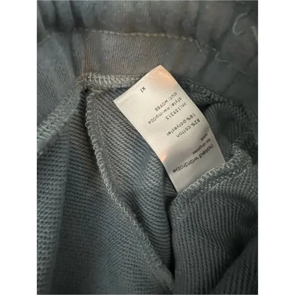Naked Wardrobe Women XL NEW Butter Blue Make You Sweat Oversized Joggers - Image 5
