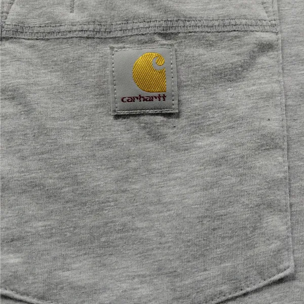 Carhartt Force Womens Pocket T-Shirt Size XL Gray Workwear Outdoor Athletic Top - Image 7