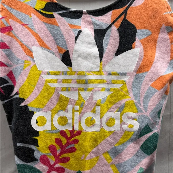 Adidas Multicolor Tropical Print Tropicalage Bodysuit - Image 4