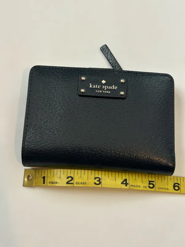 kate spade New York Navy Card Cash and Change Wallet - Image 3