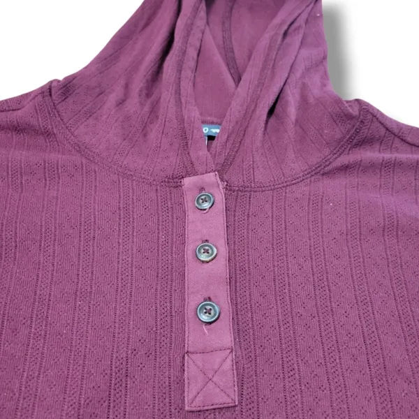 Toad & Co Sweatshirt Size Large Oversized Toad&Co Lightweight Hooded Sweatshirt Women's - Image 4