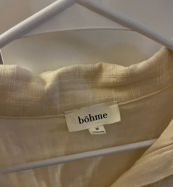 Cream Linen Top - Image 4