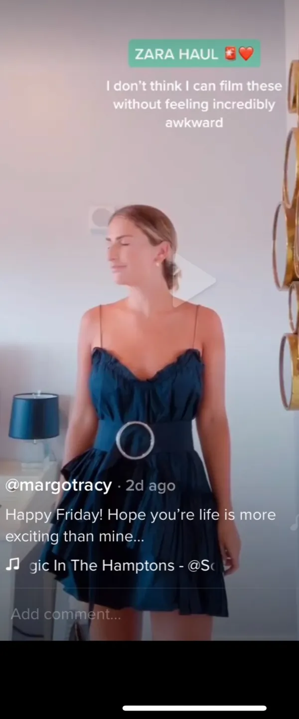 ZARA Black Dress Mini - Image 4