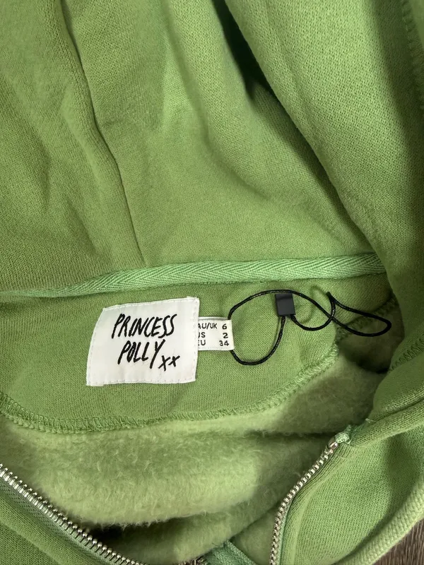 Princess Polly Zip-Up Sweatshirt - Image 3