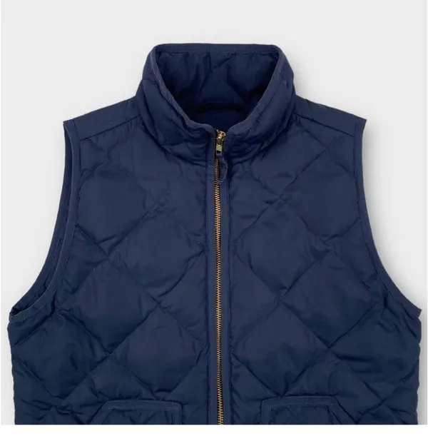 J.Crew Down Quilted Puffer Vest - Image 3