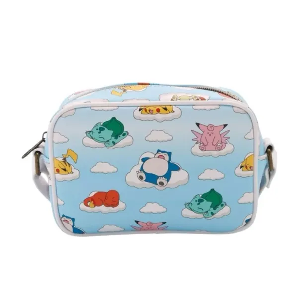 NWT Loungefly Pokémon Sleeping Characters Cloud Print Crossbody Bag Blue - Image 3