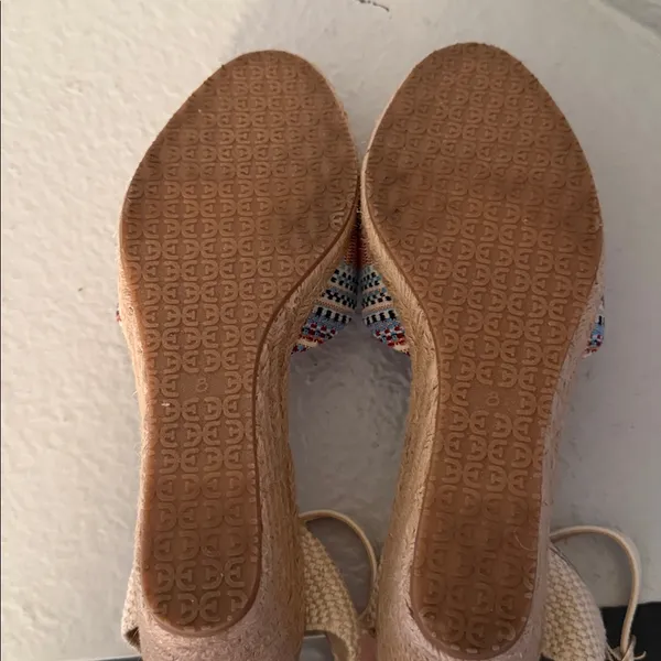 Sam Edelman Payton Espadrille Flats Size 8 Natural Jute Platform Summer Shoes - Image 7