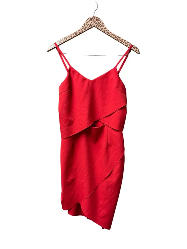 Elliatt x Revolve The Shot Tulip Sleeveless Mini Dress Cutout Red Small - Image 2