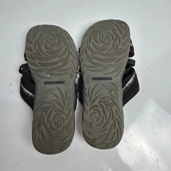 Merrell Womens Black Strappy Slide Sandals Comfort Walking Size 10 - Image 5
