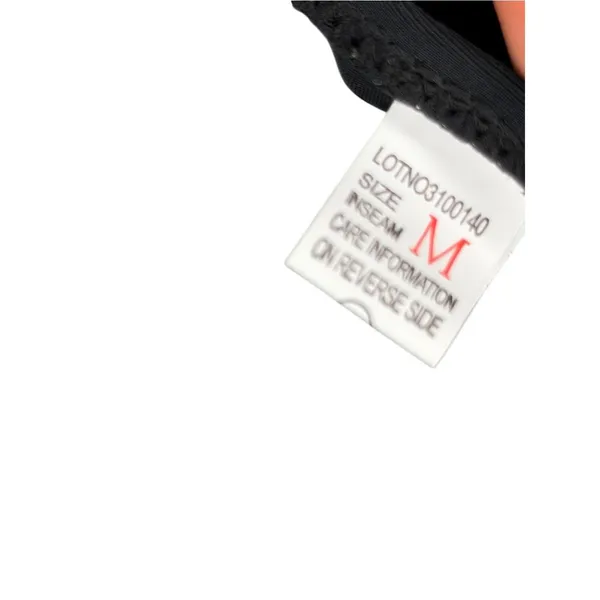 Halter Top & Thong Bottoms Black M 8 10 NWOT - Image 2