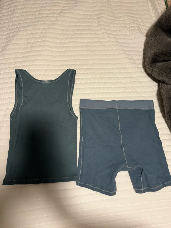 SKIMS Boxer Set Tank & Shorts - Image 5