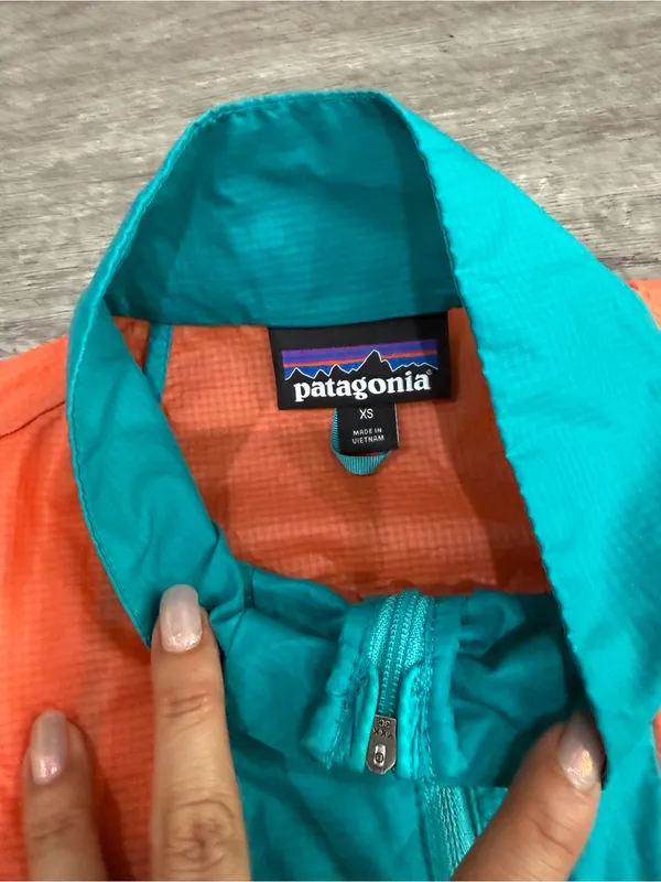 Patagonia Houdini Stash 1/2 Zip Pullover XS Windbreaker NWT Colorblock - Image 5