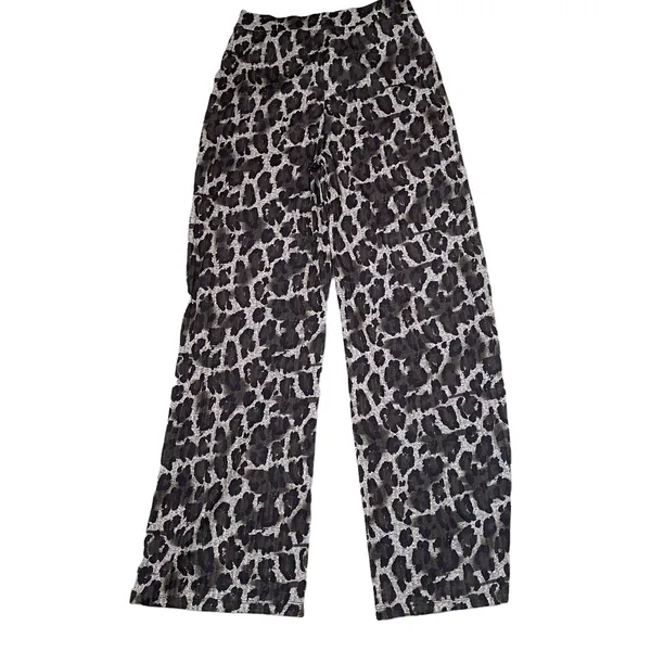 Zara Womens Trafaluc Pants Size Small Camo Pull‎ On Camoflauge 26X30 - Image 5