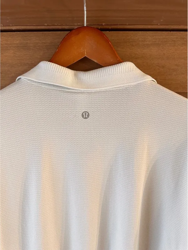 Lululemon Swiftly Tech Relaxed-Fit Polo Shirt in White Women’s size 14 LW3GMJS - Image 7