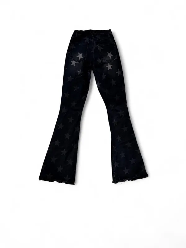 YMI Black Star Flare Jeans Size 1 - Image 5