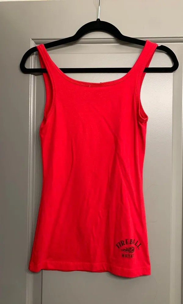 Fireball Tank Top Red - Image 2