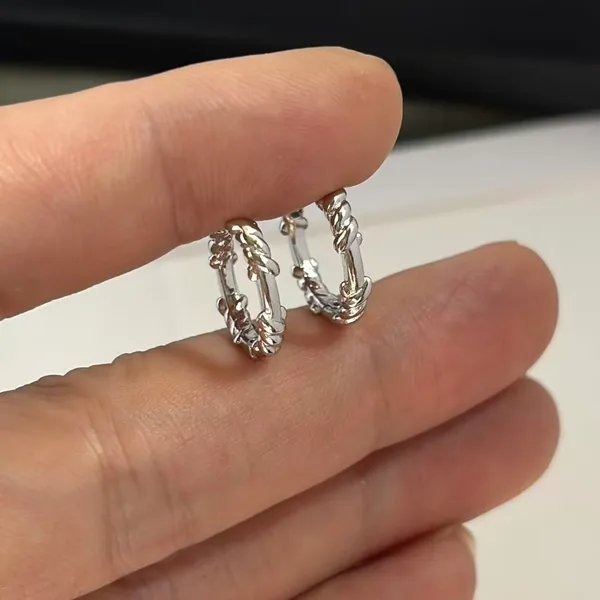 15mm Small Silver Hoop Earrings for Men Women Streetwear Hip Hop Punk Unisex - Image 5