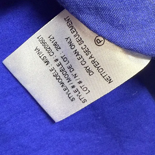 Theory Mistina Dress Sleeveless Drawstring‎ Waist Bright Violet Size 4 READ - Image 8