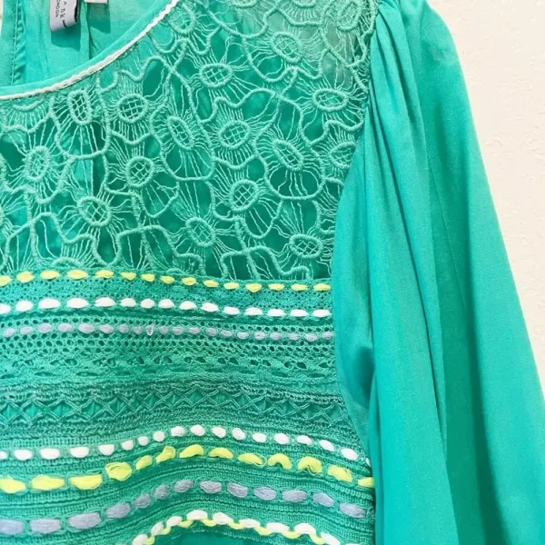 ANTHROPOLOGIE BLNK LONDON Sunshine Pheasant Top size‎ Small - Image 6