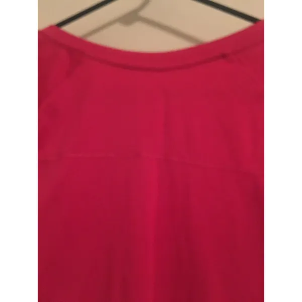 Danskin Now Women's Short Sleeve Shirt Activewear Size L 12-14 Pink - Image 7