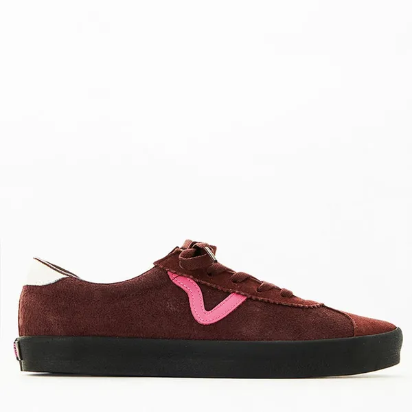 NEW Vans Off The Wall Sport Low Top Sneaker Pop Brown Pink Suede M 7 W 8.5 - Image 6