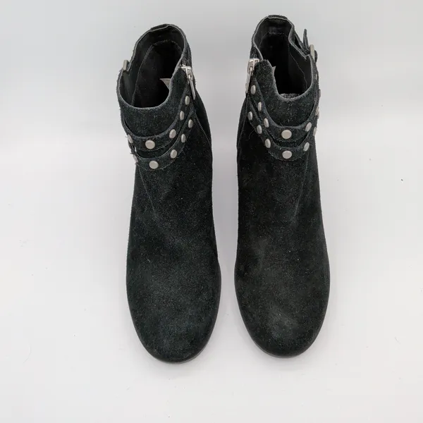 Koolaburra by UGG‎ Gordana Black Suede Studded Ankle Boots 1020132 Women's 9.5 - Image 4