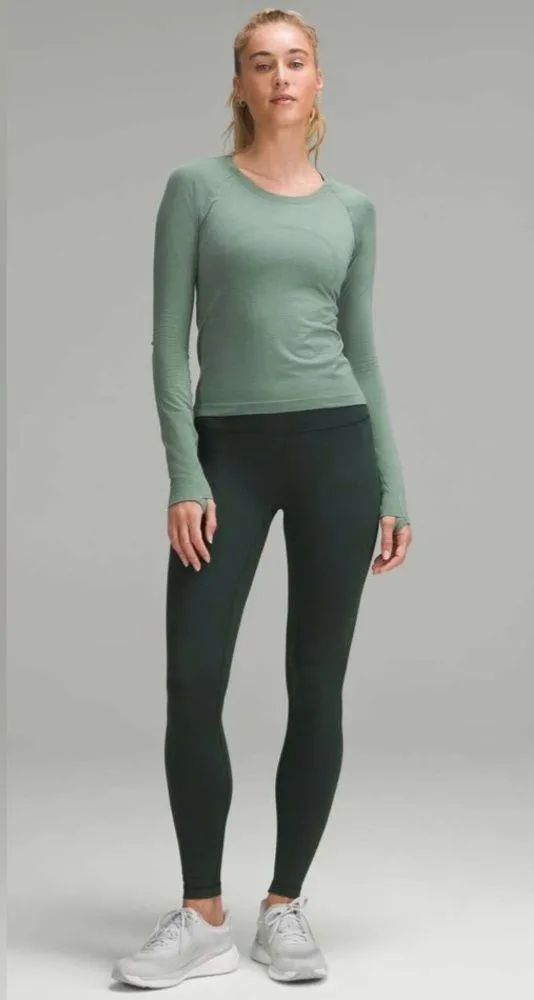 Lululemon NWT Legacy Green Wunder Train High-Rise Tights 28” Leggings Size 2 - Image 3
