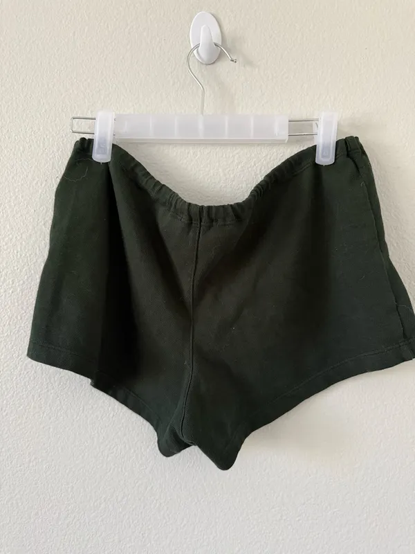 Brandy Melville dark green shorts - Image 3