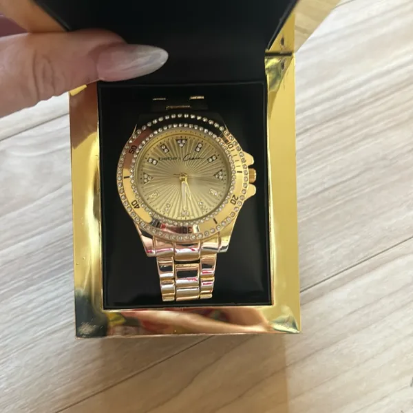 Bebe LINK BRACELET CRYSTAL SPORT BEZEL WATCH - Image 2