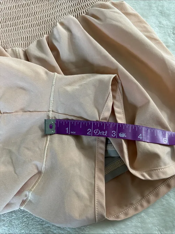 Offline aerie High-Waist Smocked Waistband Women's Shorts - Blush - Image 10