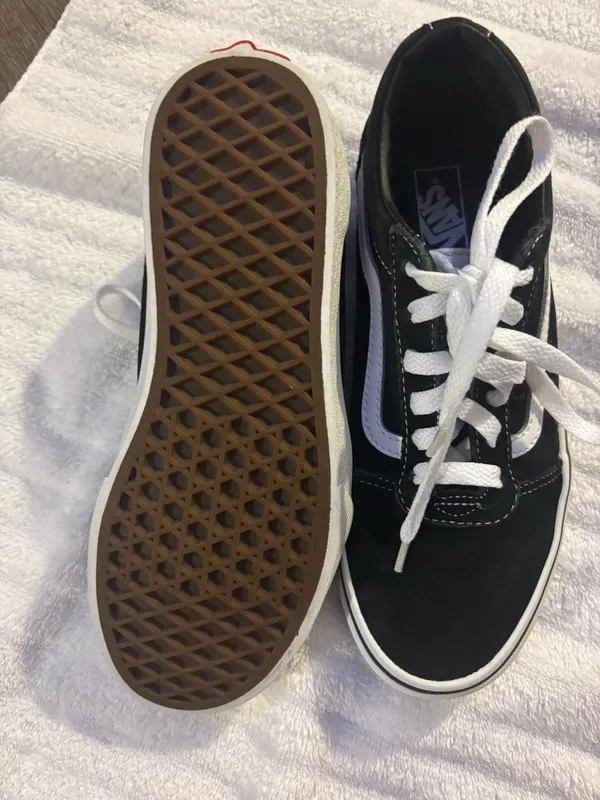 Vans Old Skool Sneakers Sz.5 youth Black - Image 7