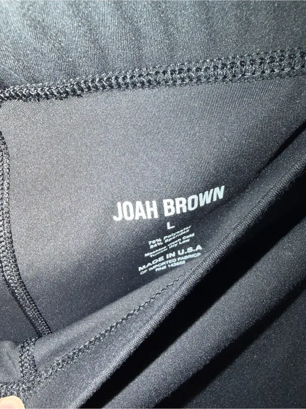 Joah Brown Capri Legging in Onyx Sz L - Image 6
