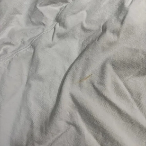 Nike‎ white cactus tee, crop top small flaw Size L - Image 4