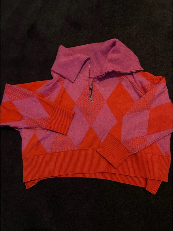 Free People Lucy Half-Zip Pullover Sweater - Image 3