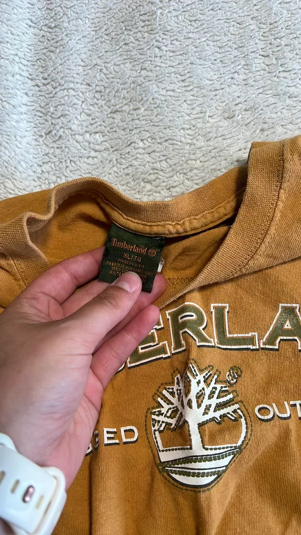 Timberland Long Sleeve Logo Top - Image 4