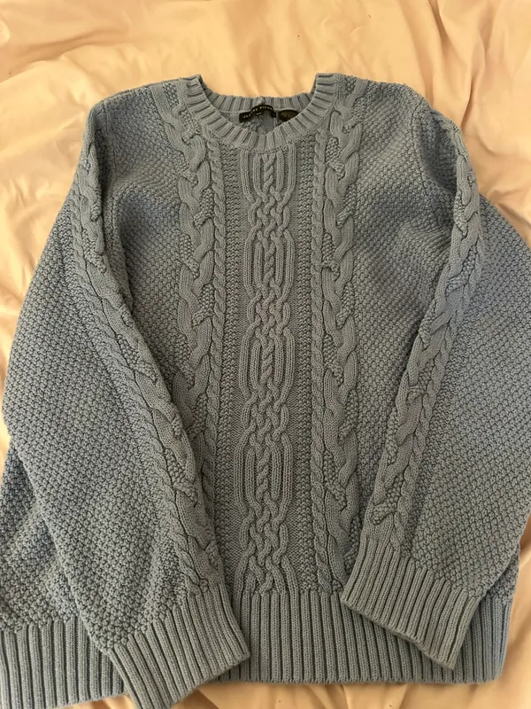blue vintage sweater - Image 2