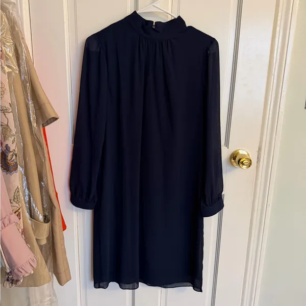 J.Crew Navy Mockneck Shift Dress - NWT!! ⭐️ - Image 3