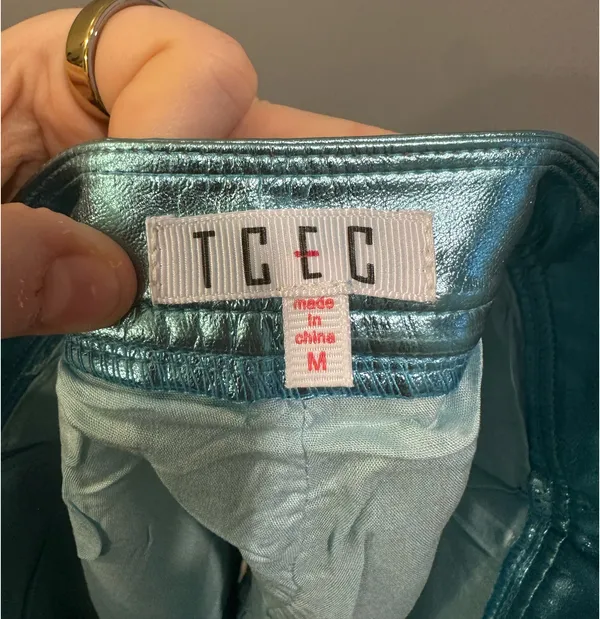 TCEC Metallic Blue Skort - Image 3