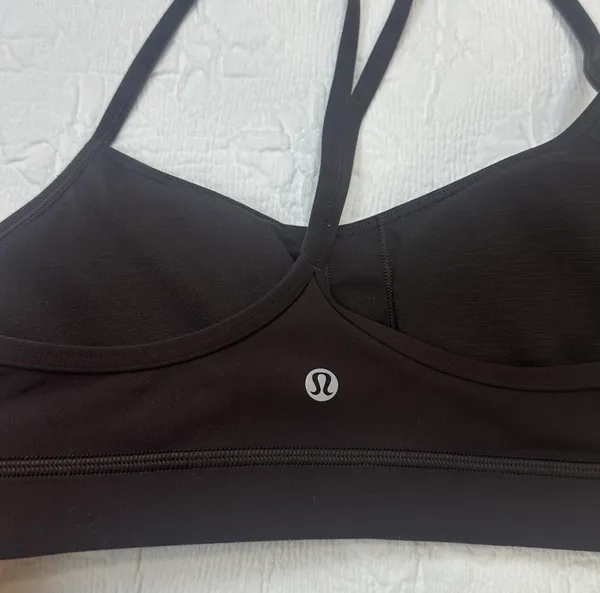NWOT Espresso dark brown Lululemon sports bra size 8 - Image 2