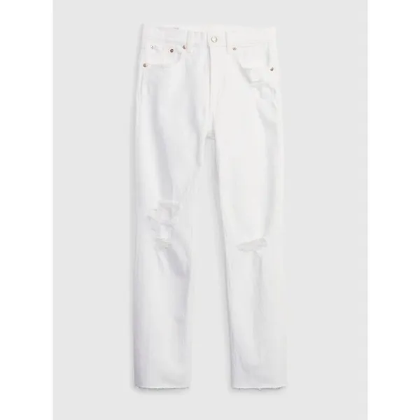 Gap High Rise Cheeky Straight Sz 31/ 12S with Jeans - Image 5