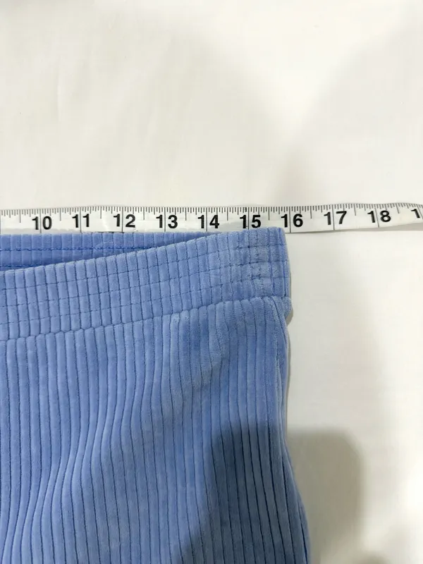 Aerie Groove On Velour Flare Pants High-Rise Ribbed - Image 9