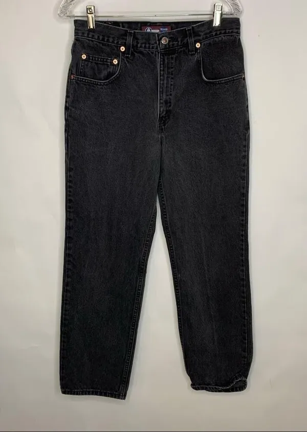 Vintage Arizona Jeans Black Relaxed Fit 31" Waist - Image 3