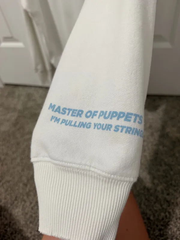 Metallica Master of Puppets US Tour 1986 Sweatshirt - Image 2