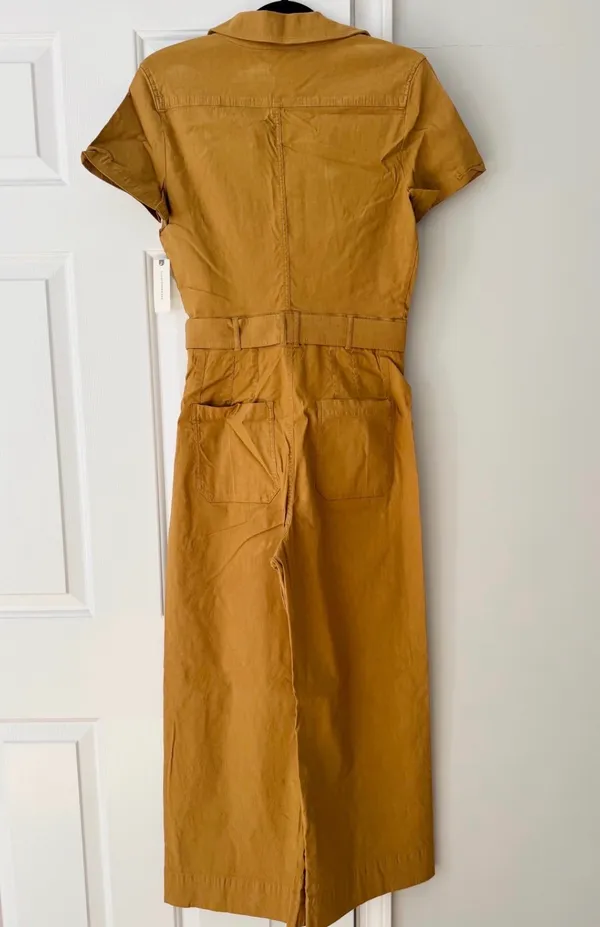 Anthropologie Maeve The Colette Weekend Zip Front Jumpsuit, Size 4 - Image 10