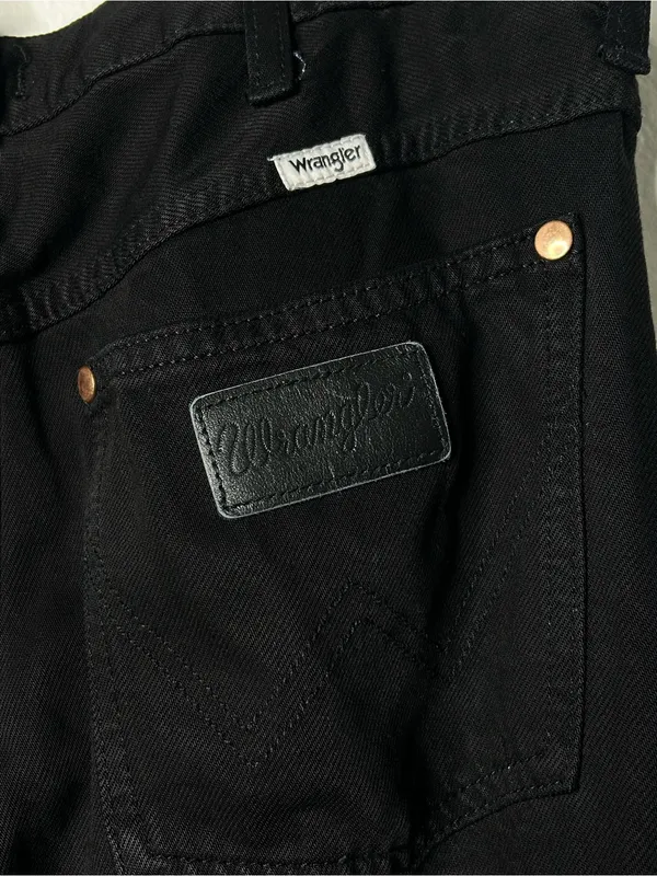 Wrangler Jeans Black Wide Leg - Image 3