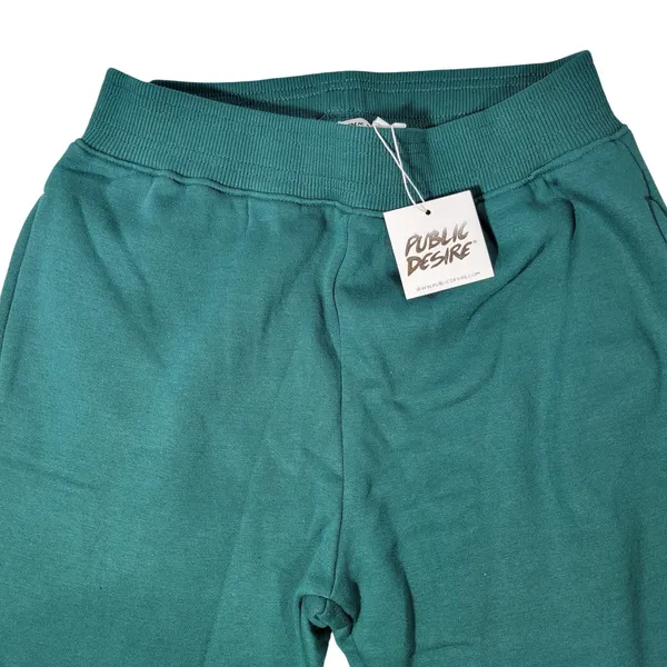 PUBLIC DESIRE Teal Jogger Sweatpants Womens US Size 4 Drawstring Waist‎ - Image 5